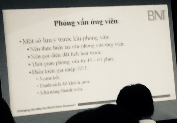 BNI Hà Nội, kết nối doanh nghiệp
